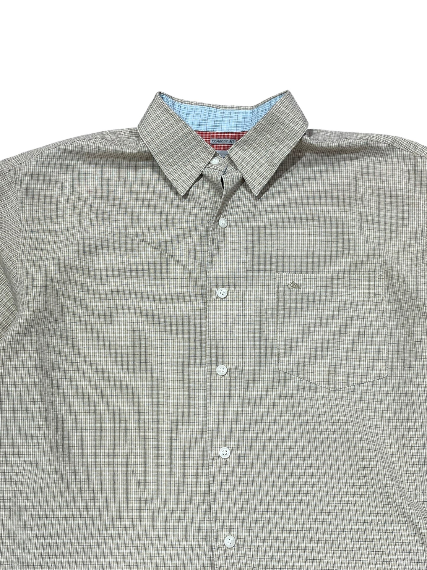 M - Quiksilver Y2K Plaid Button Down
