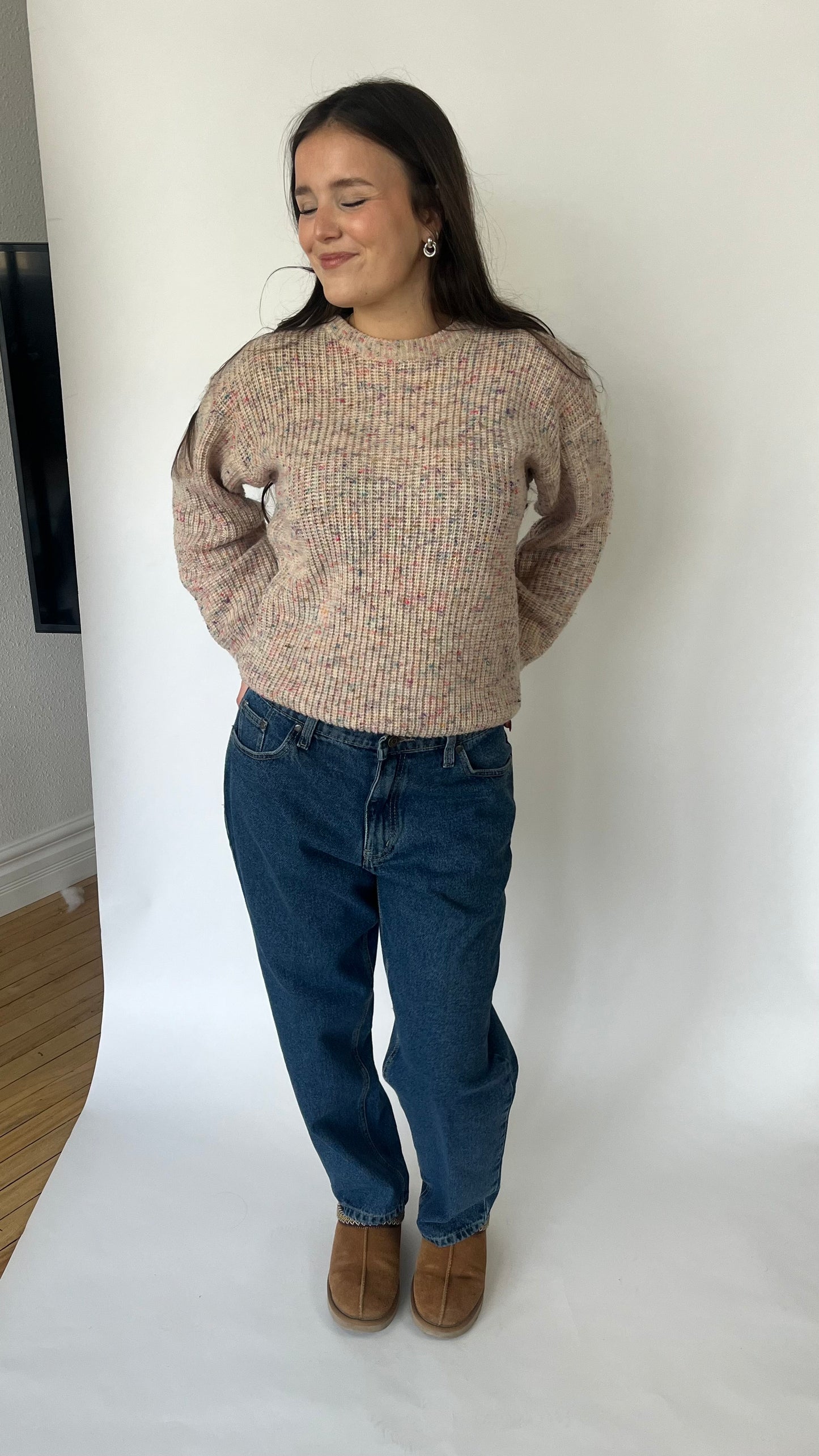 Avocado Vintage Light Pink Sweater