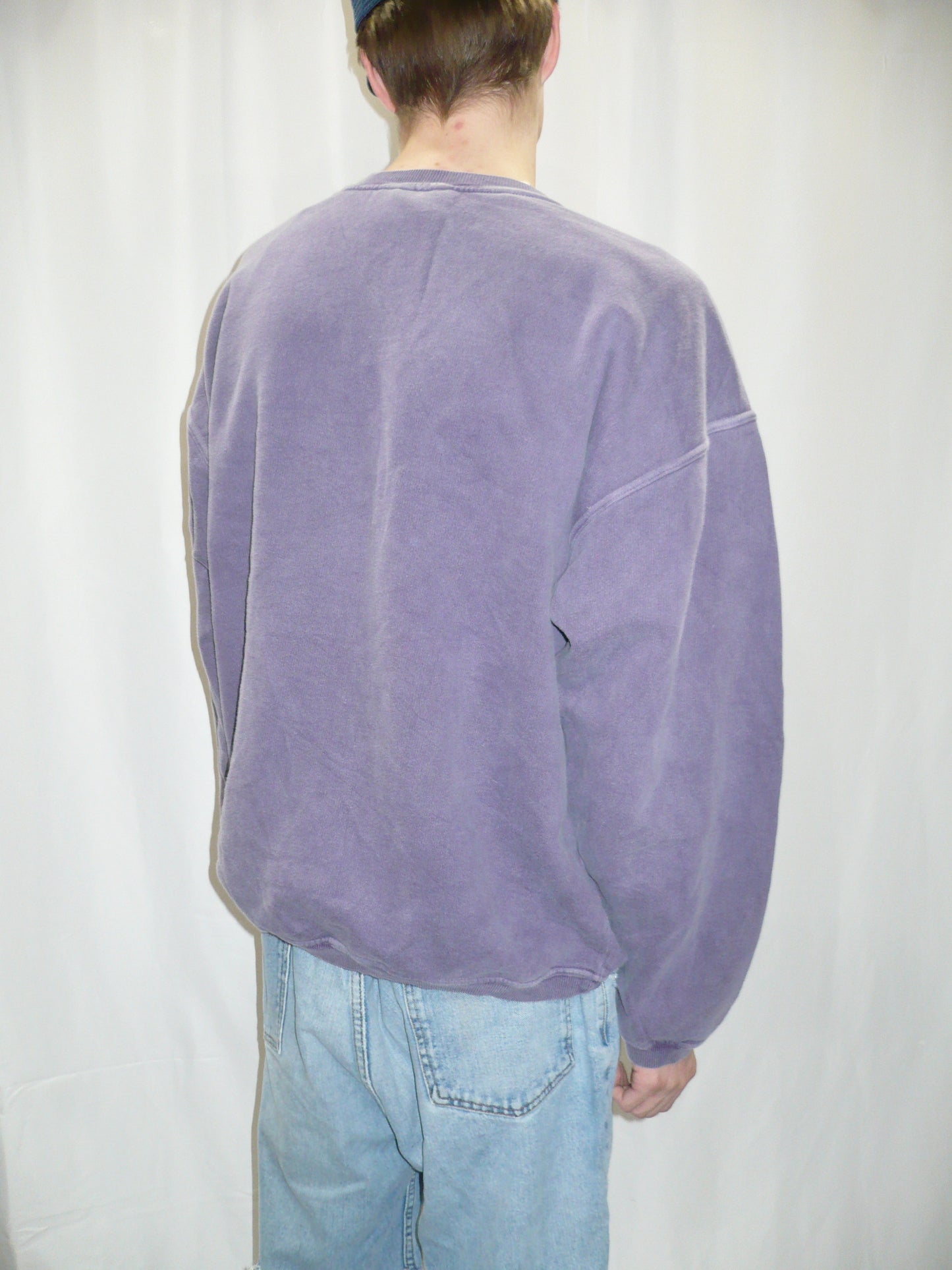 Blank Purple Vintage Sweatshirt