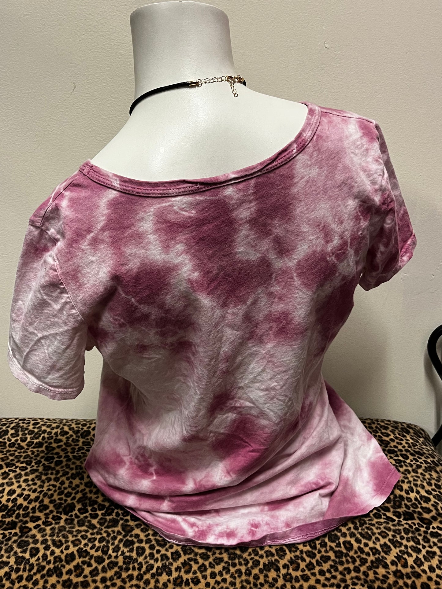 L - Urban X Y2K Rhinestone Graphic Top