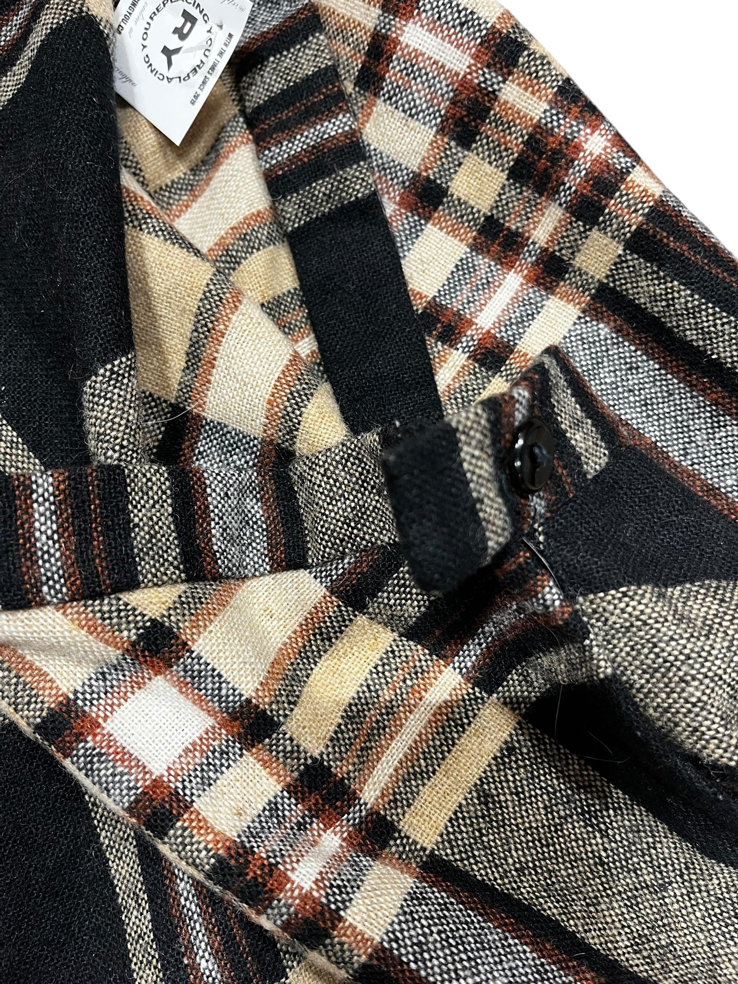 XS - Vintage Plaid Skirt