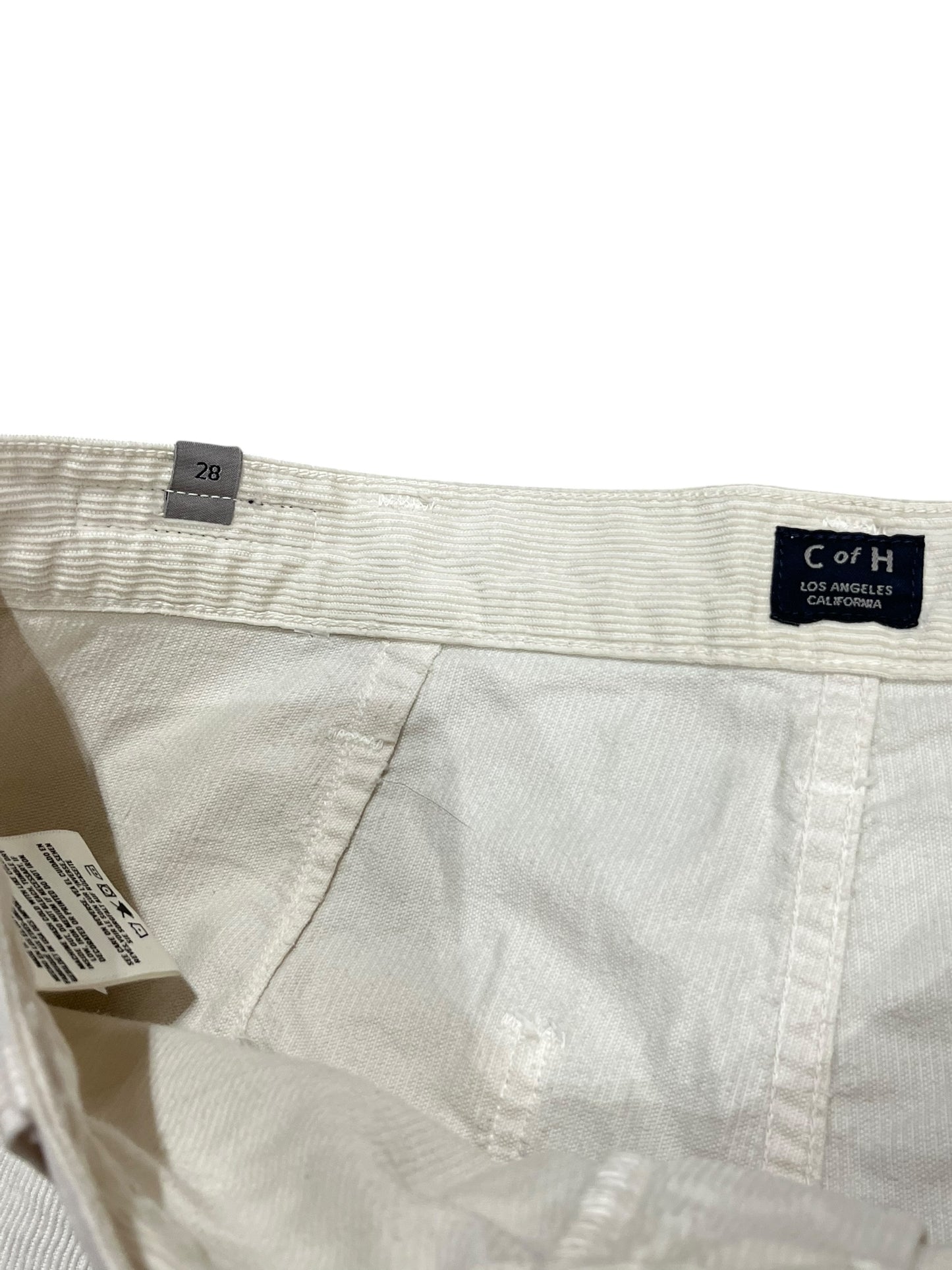 30" - C of H Ivory Corduroy Wide Leg Trouser