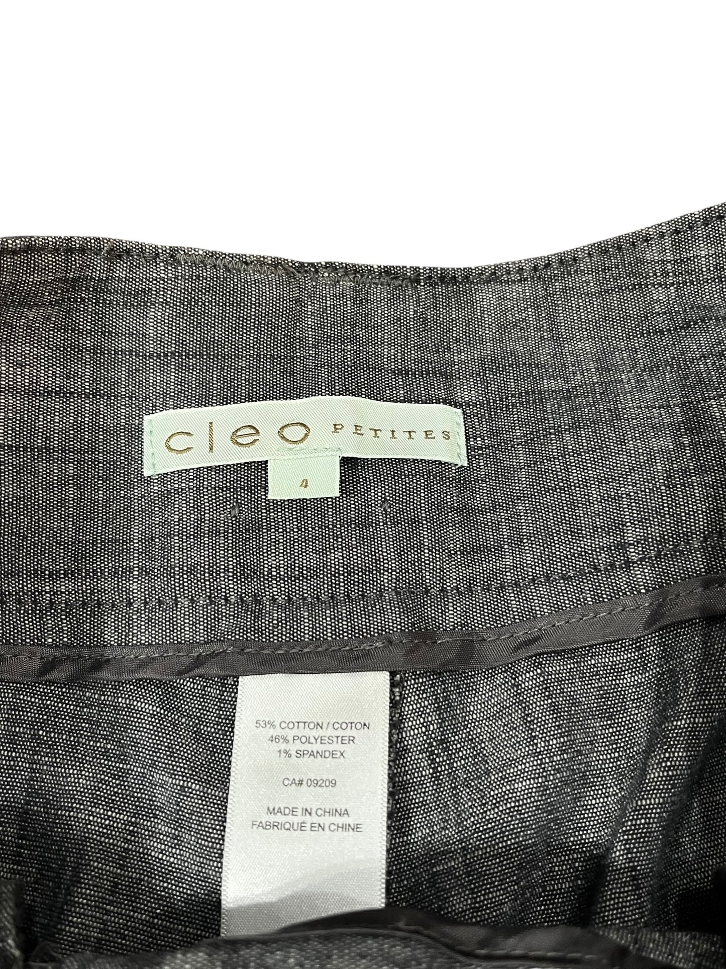 SZ 4 - Cleo 2000s Trouser Capri Pants