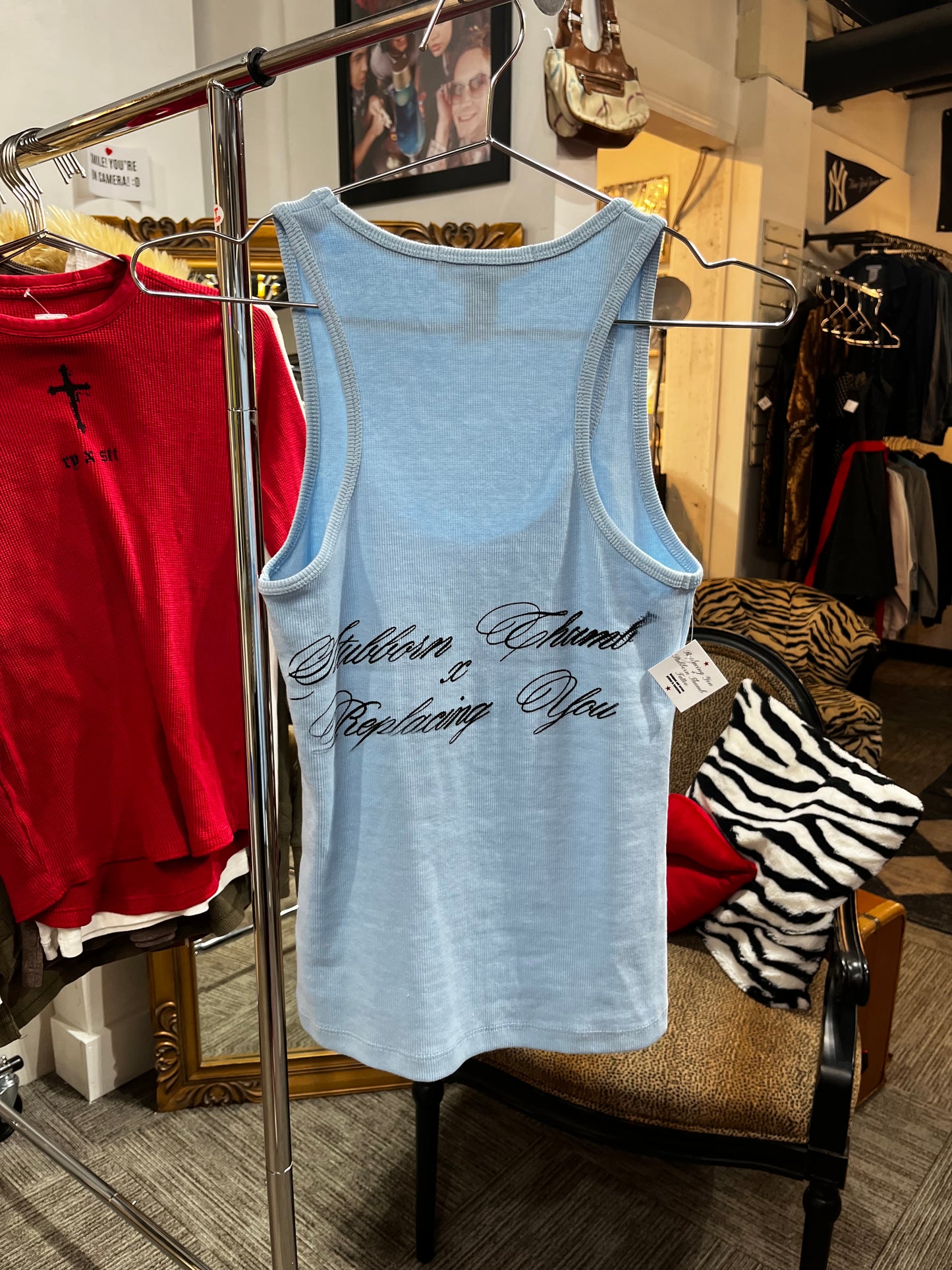 S - RY x STT Baby Blue Tank