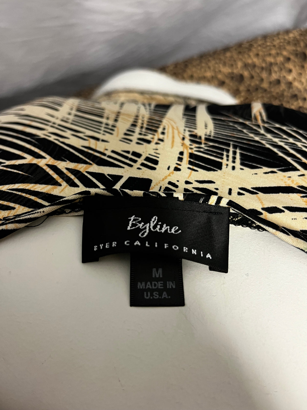 M - Byline Y2K Ring Detail Club Top