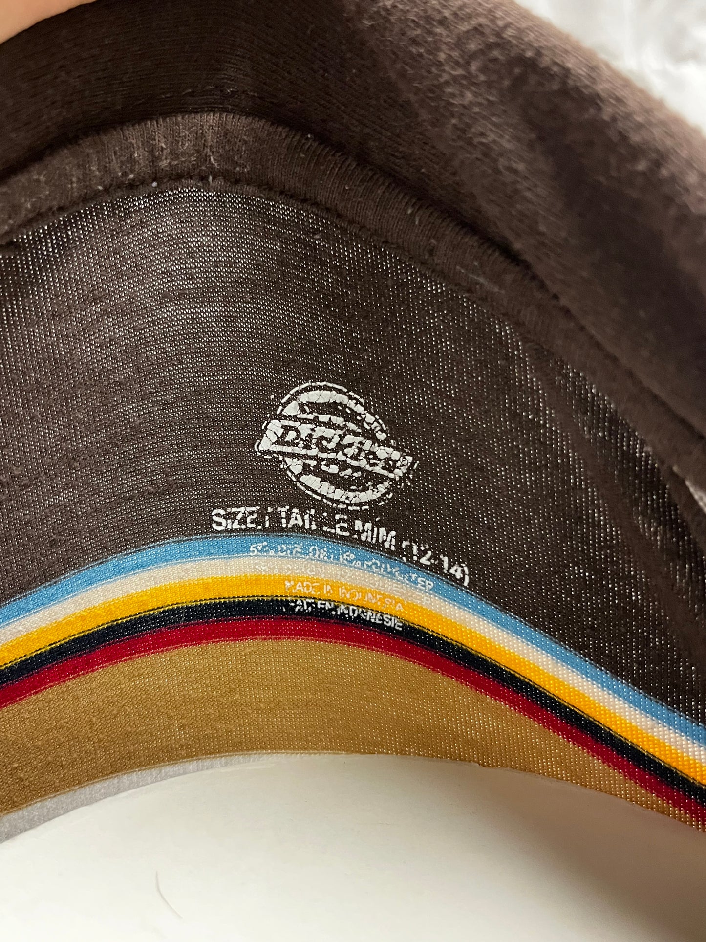 M - Dickie's 2000s Striped Polo Tee