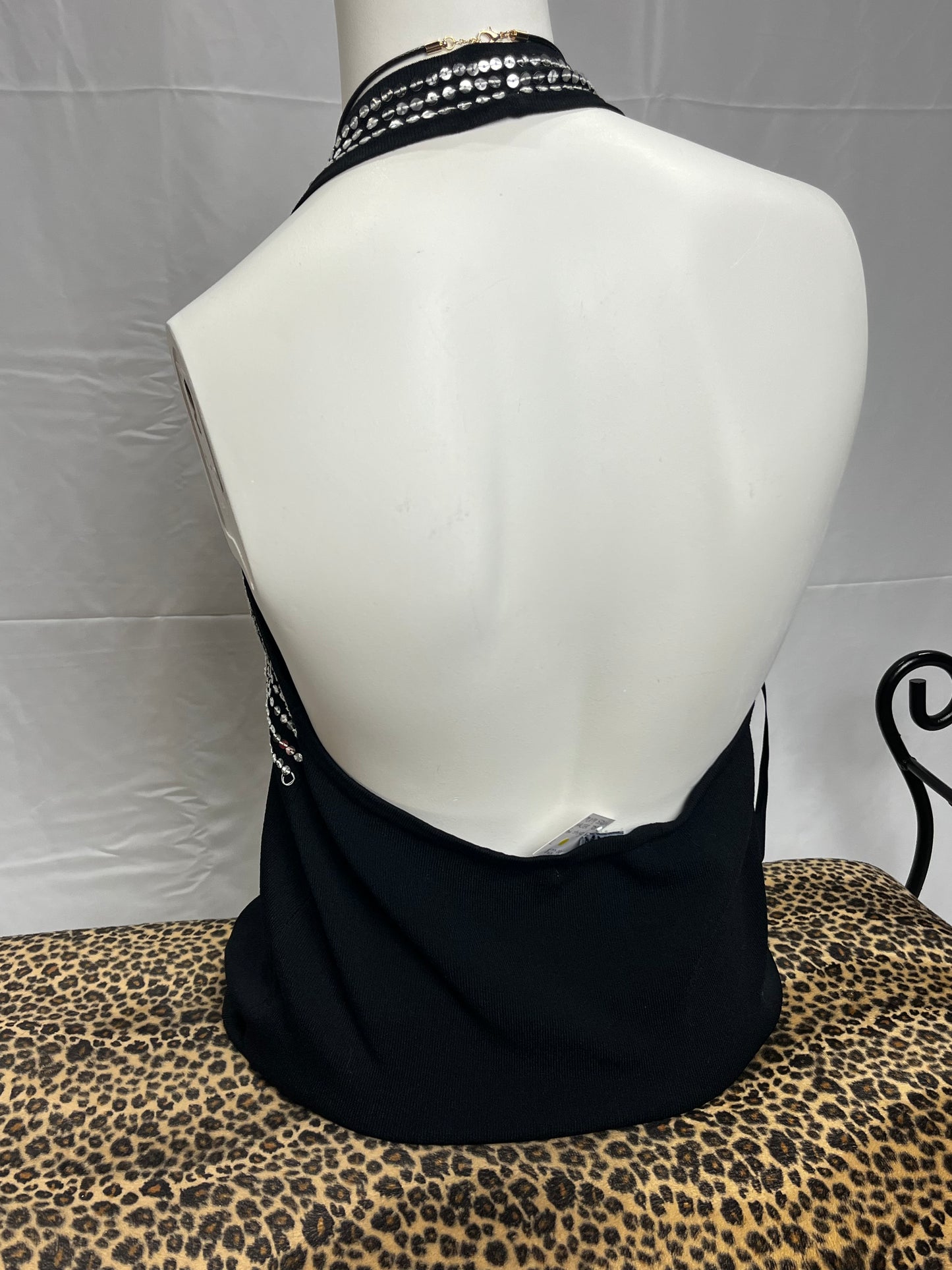 MXM Sequin Halter Top
