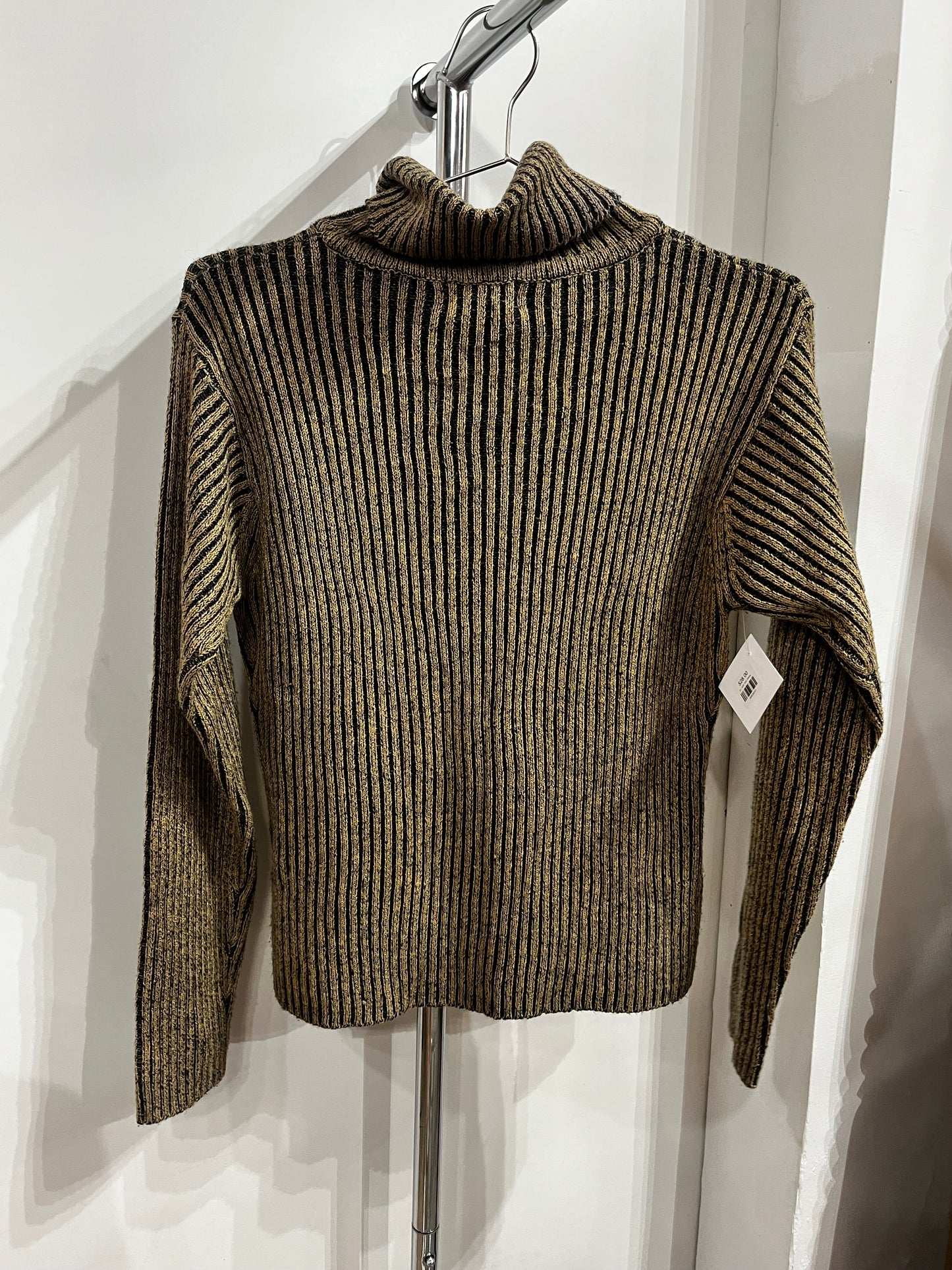 M - A00 Y2K Ribbed Knit Turtleneck Sweater