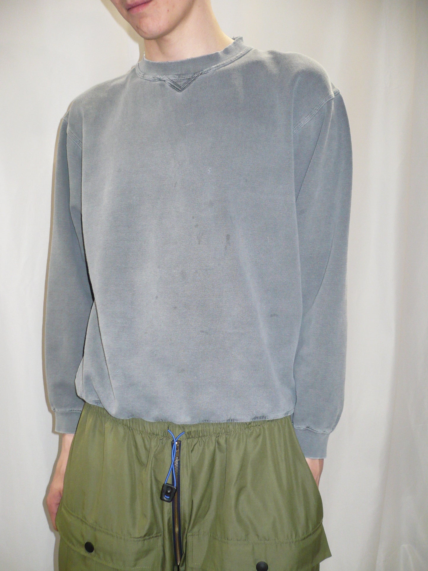 Danaggers Vintage Blank Distressed Sweatshirt