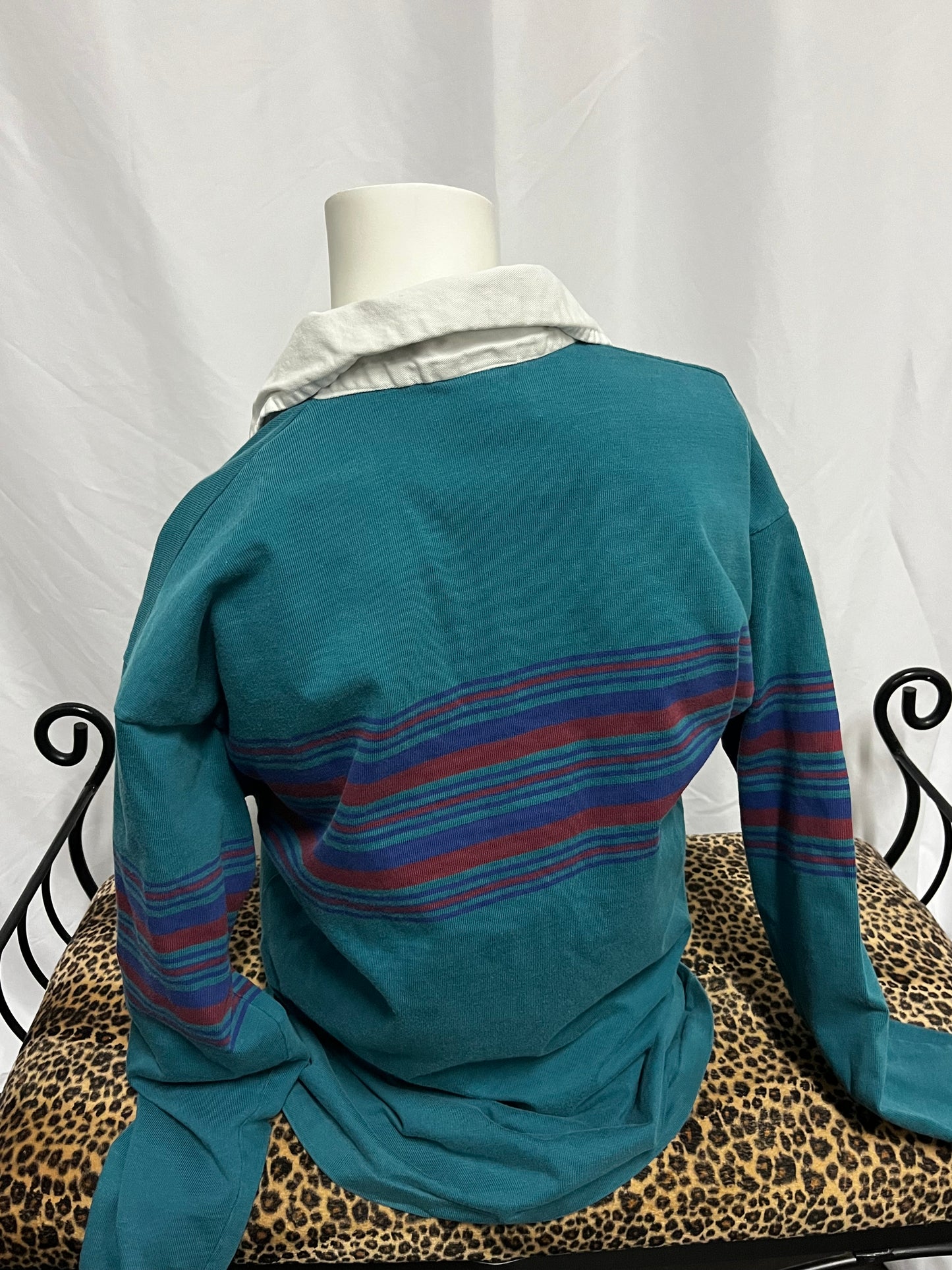 L - Made In USA 90s Rugby Shirt