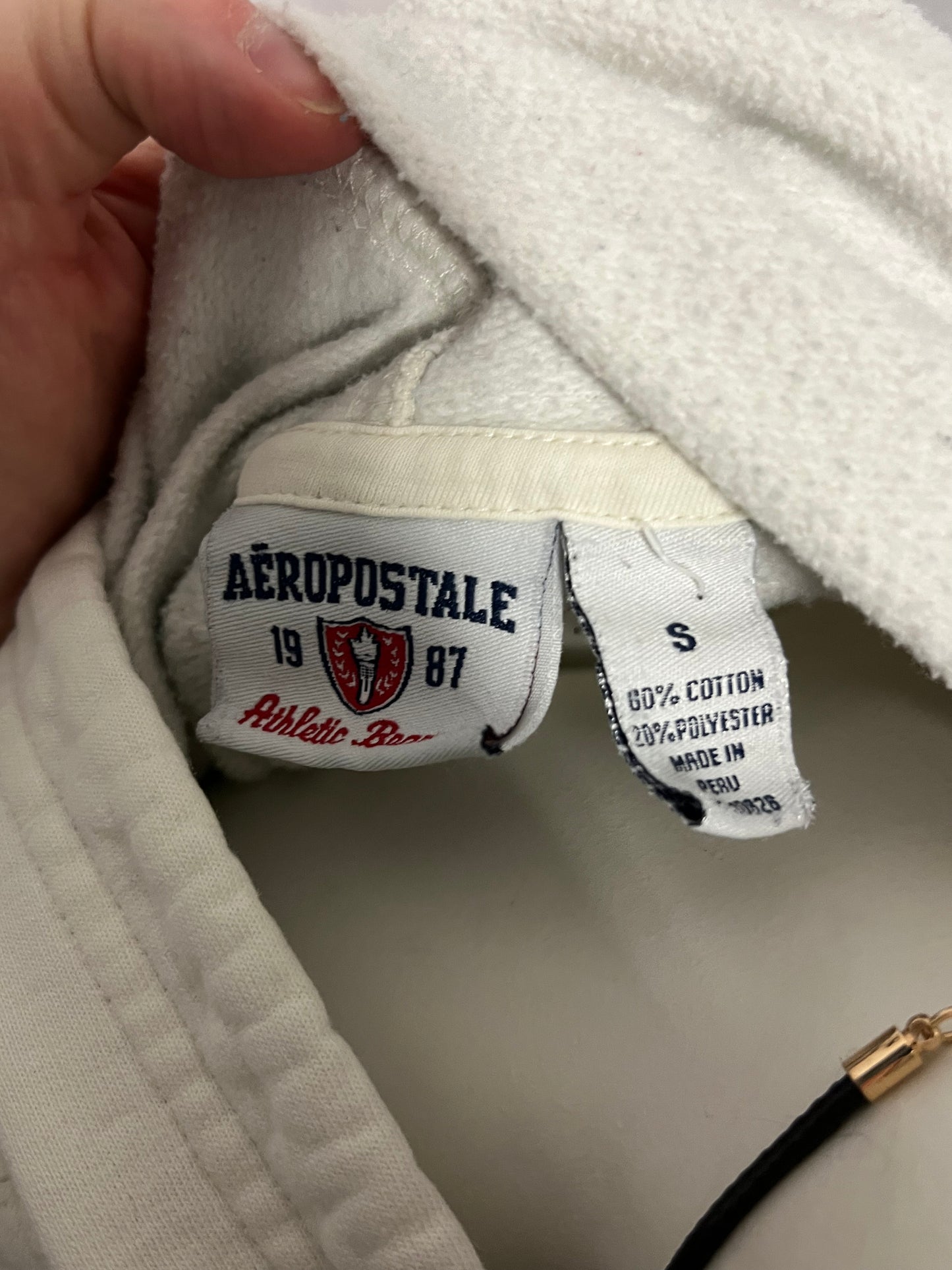 S/M - Aeropostale 2000s Graphic Hoodie