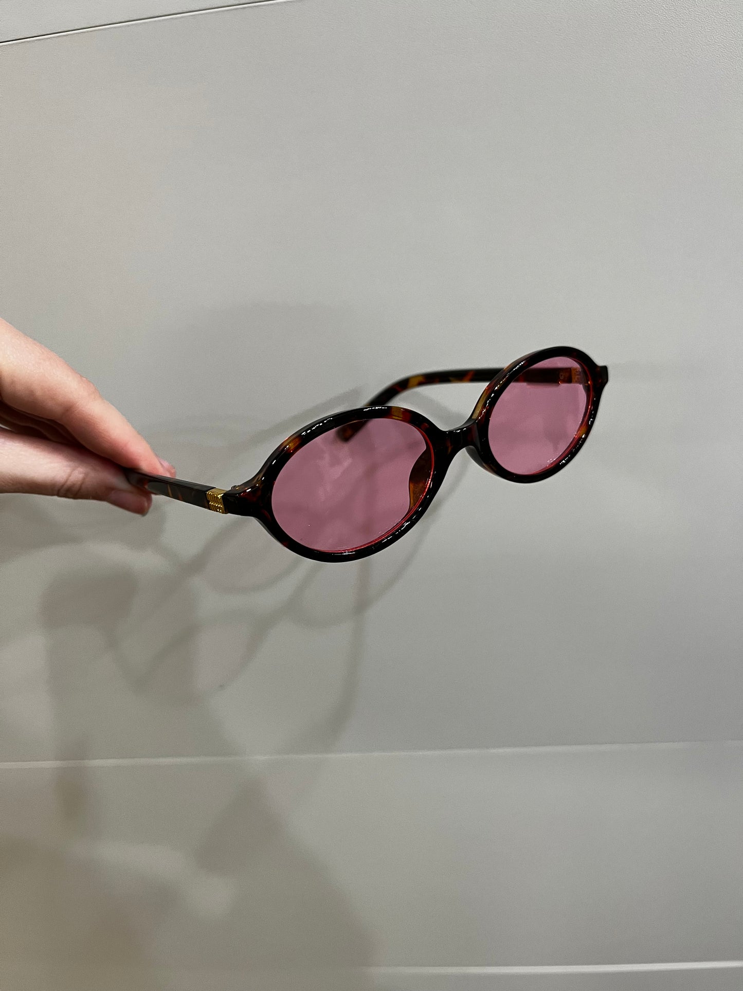 Sunnies - Oval Pink Tint
