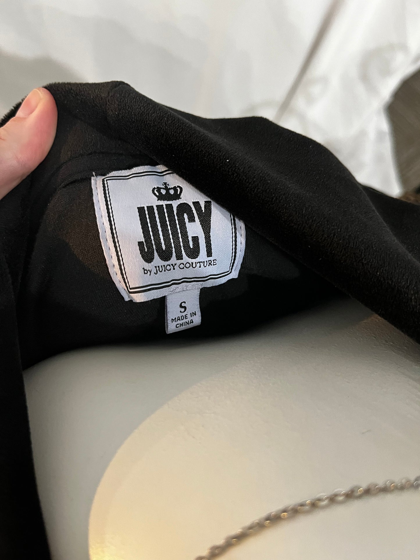 S - Juicy by Juicy Couture Velour Zip Hoodie