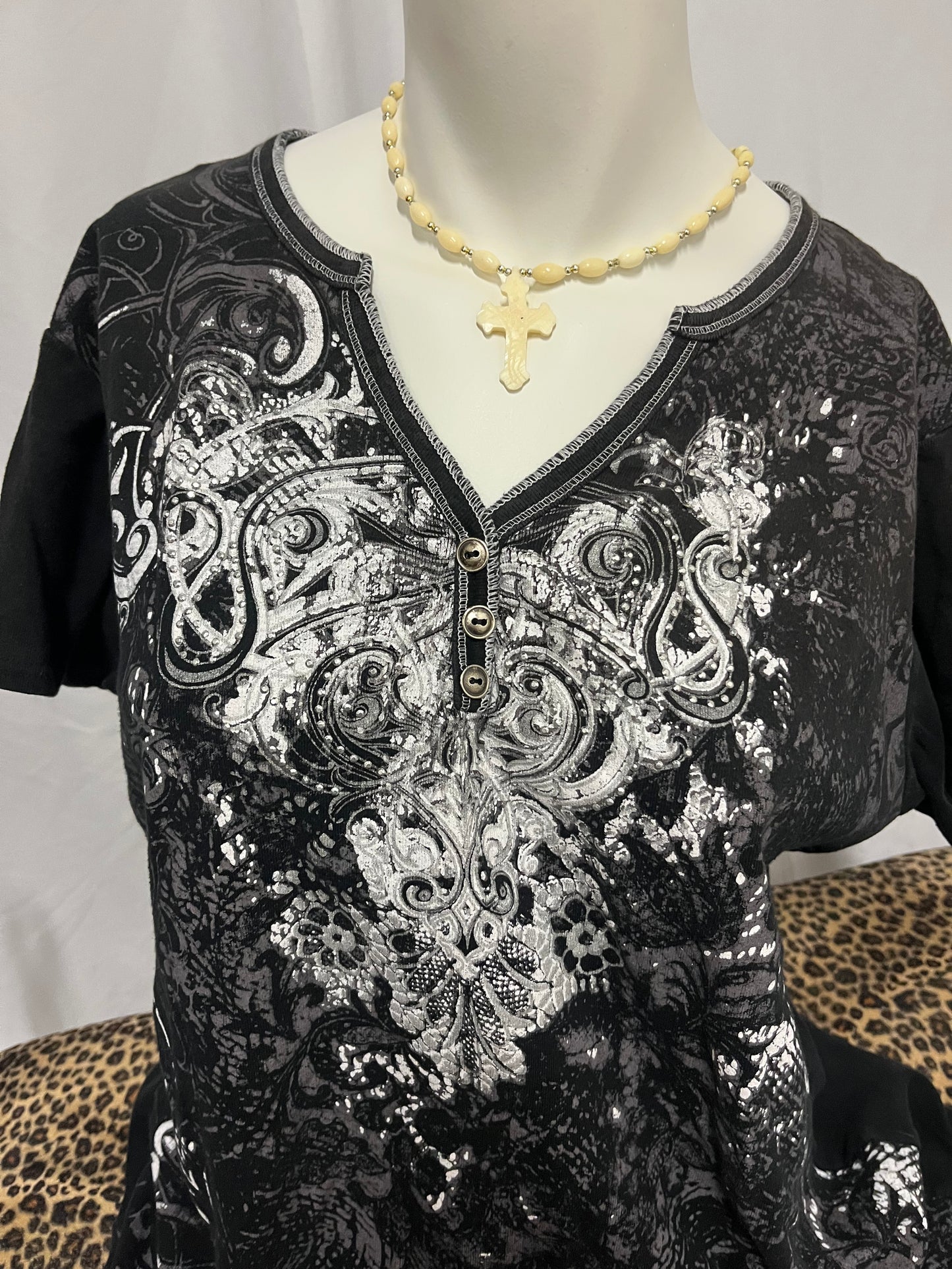 XXL - Paradisio Graphic Top