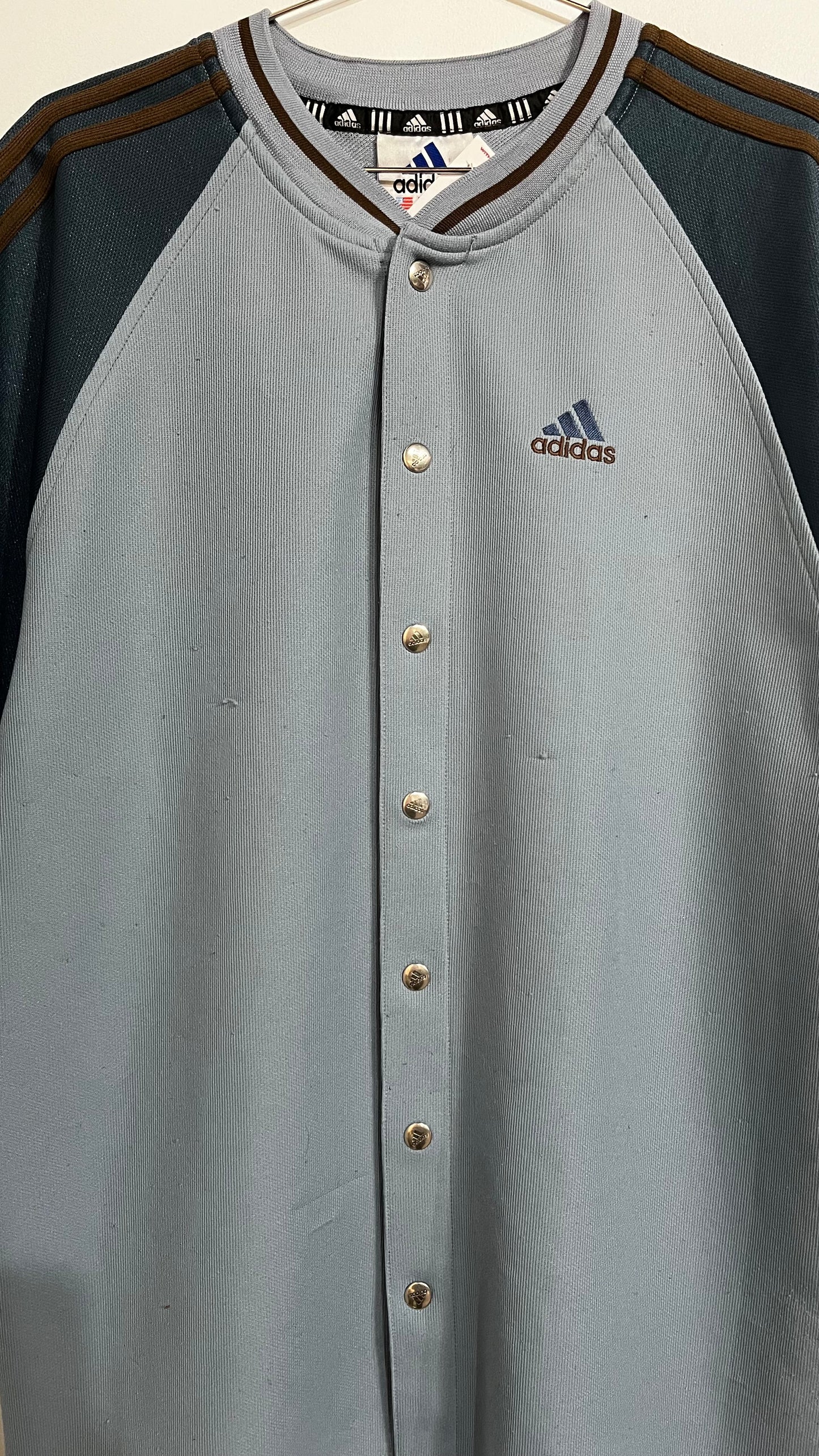 Adidas 90s Button-Down Jersey Tee