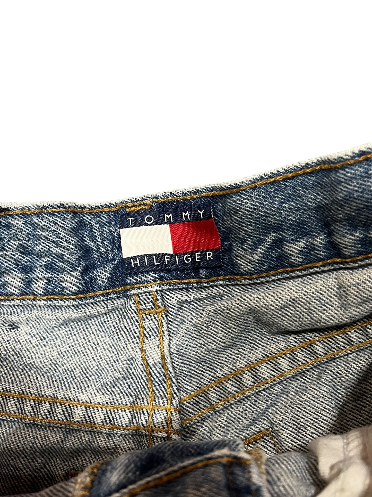 24" - 90s Tommy Hilfiger Denim Shorts