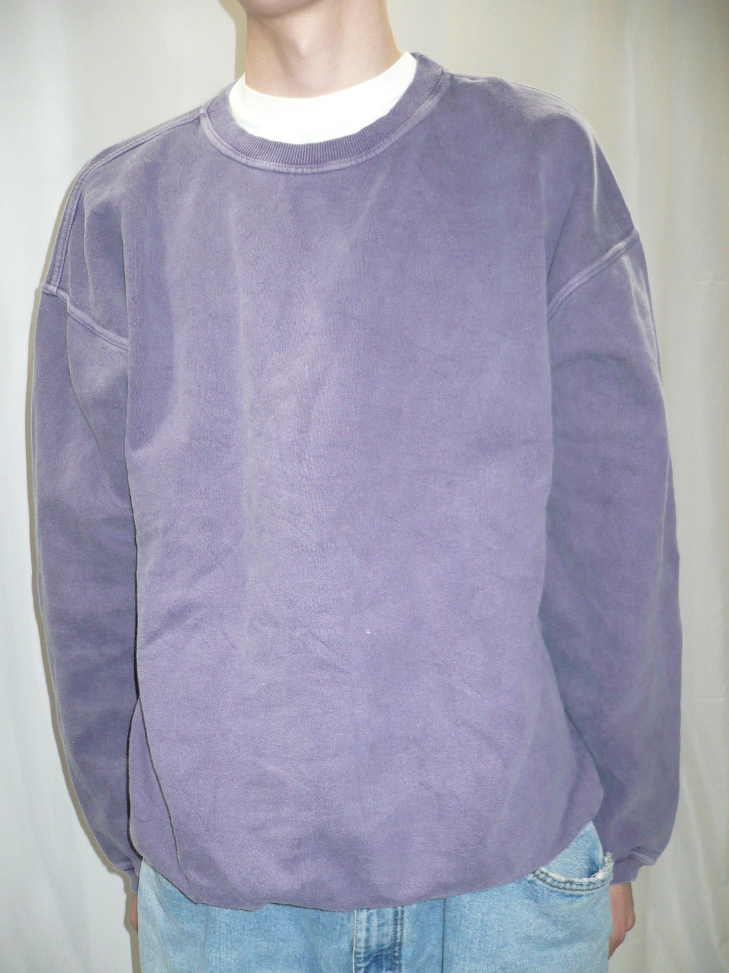 Blank Purple Vintage Sweatshirt