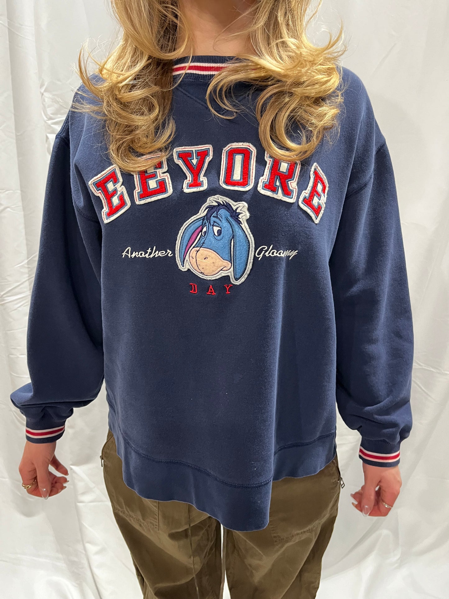 Disney Eeyore Embroidered Sweatshirt
