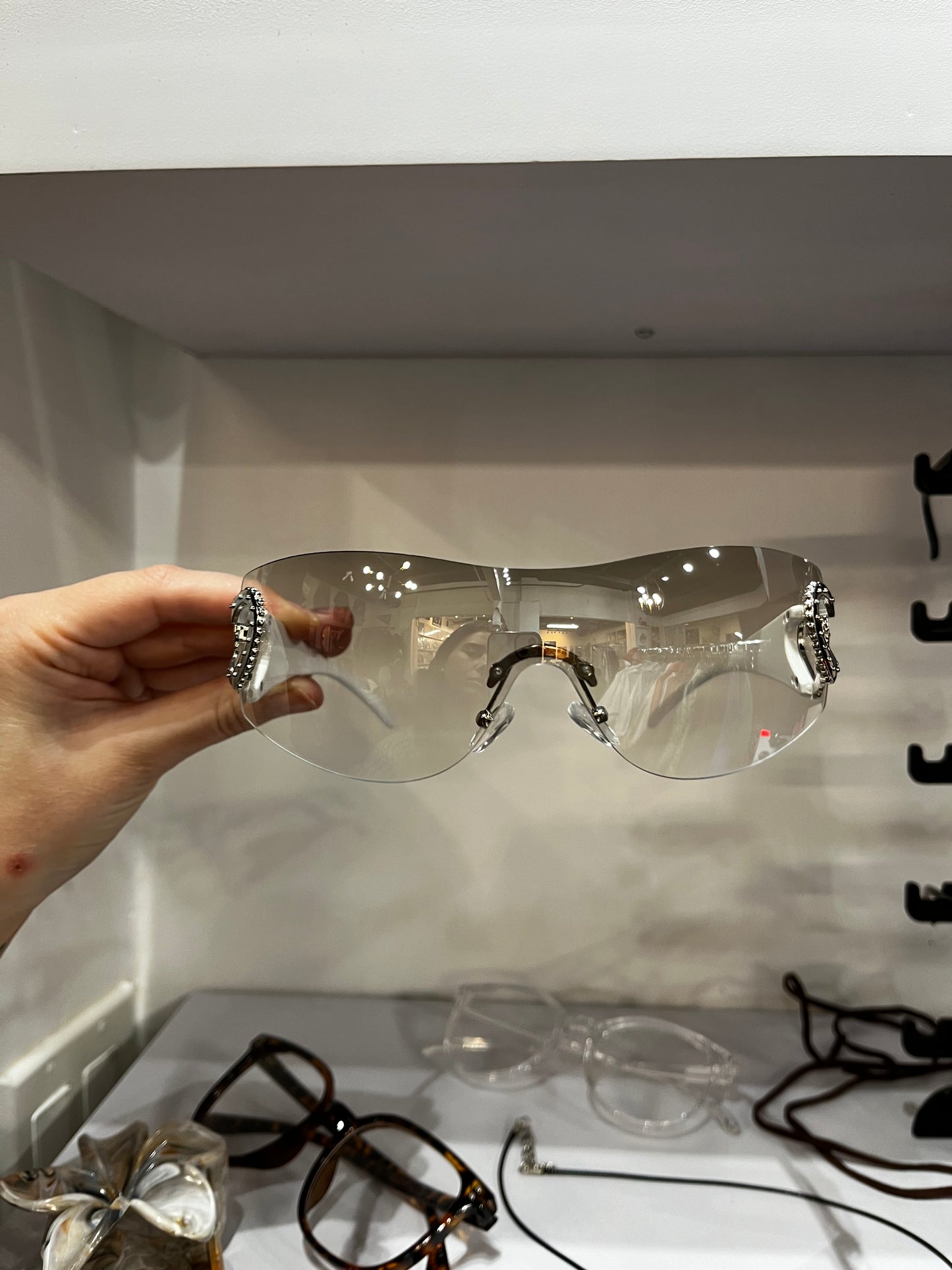 Sunnies - Y2K Style Bling Hearts