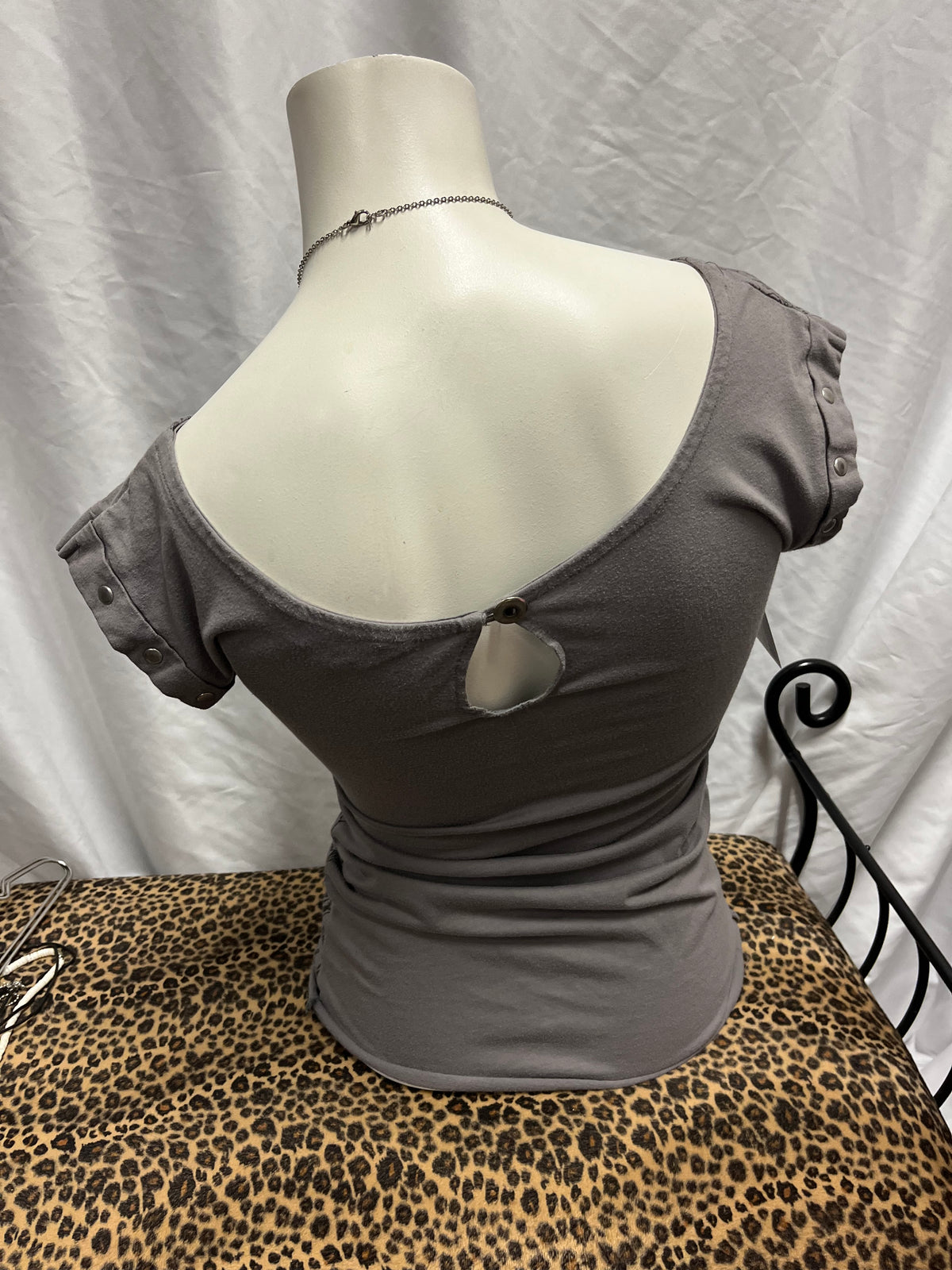 S - Streetwear Society Y2K Rhinestone Gothic Top