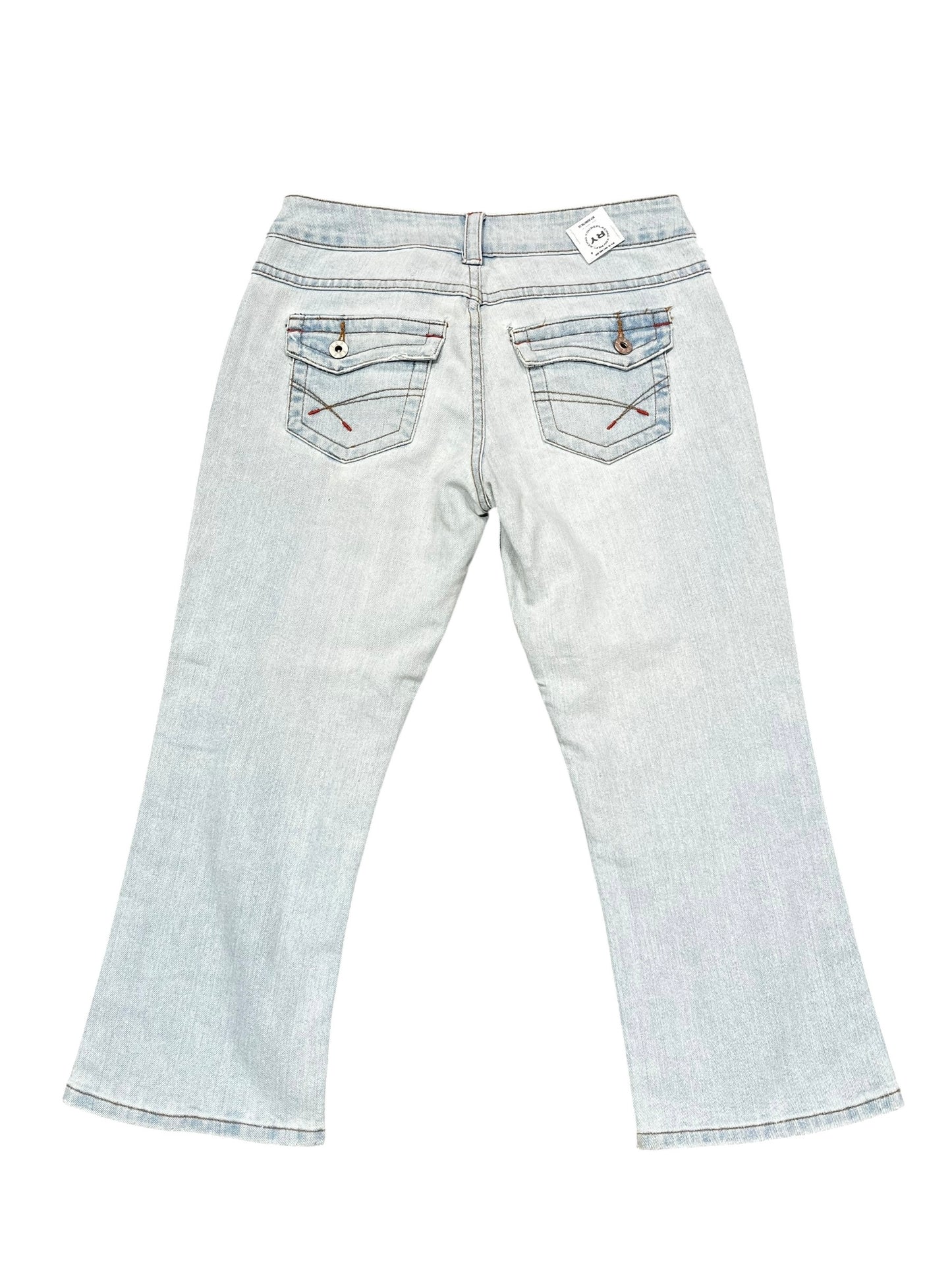 29" - Y2K 725 Light Wash Denim Capri