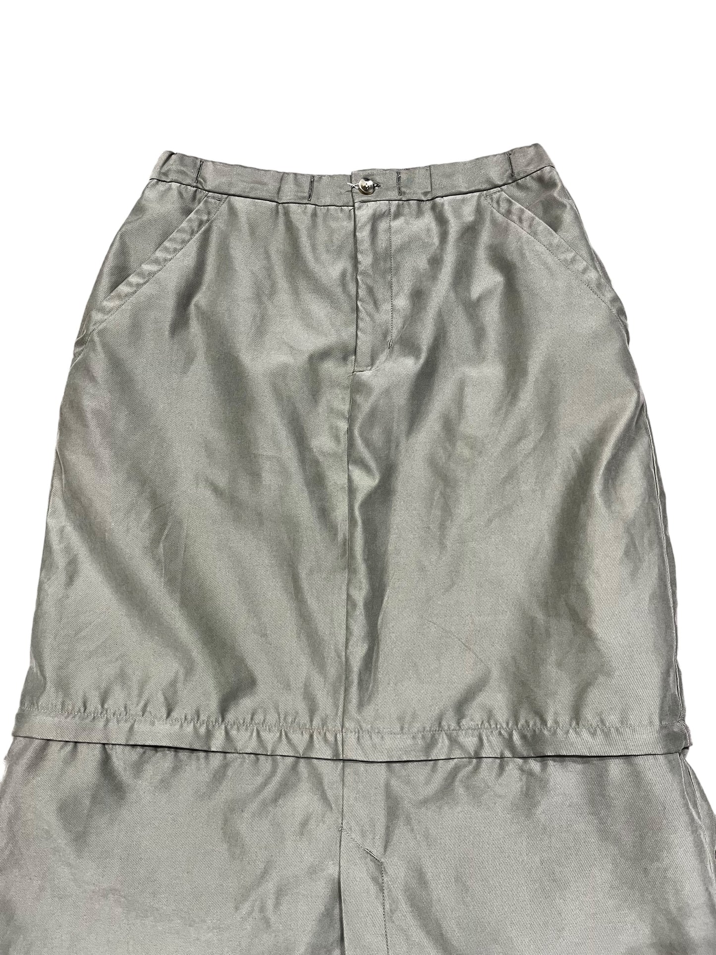 M - Columbia Cargo Zip Maxi Skirt
