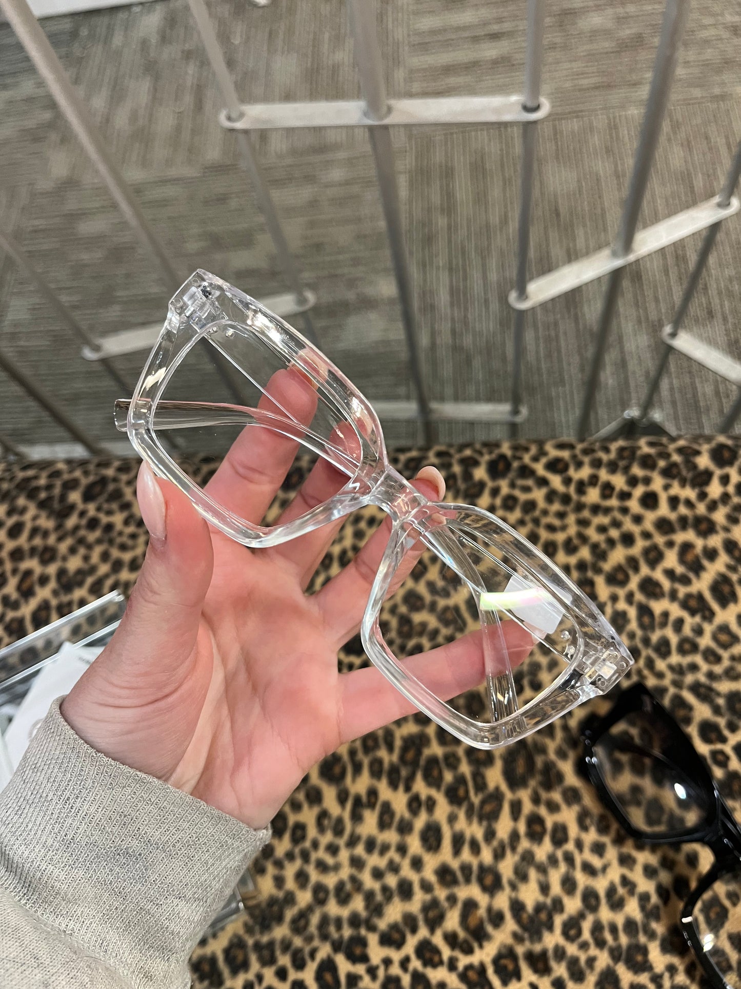 Faux Glasses - Chunky Rectangular