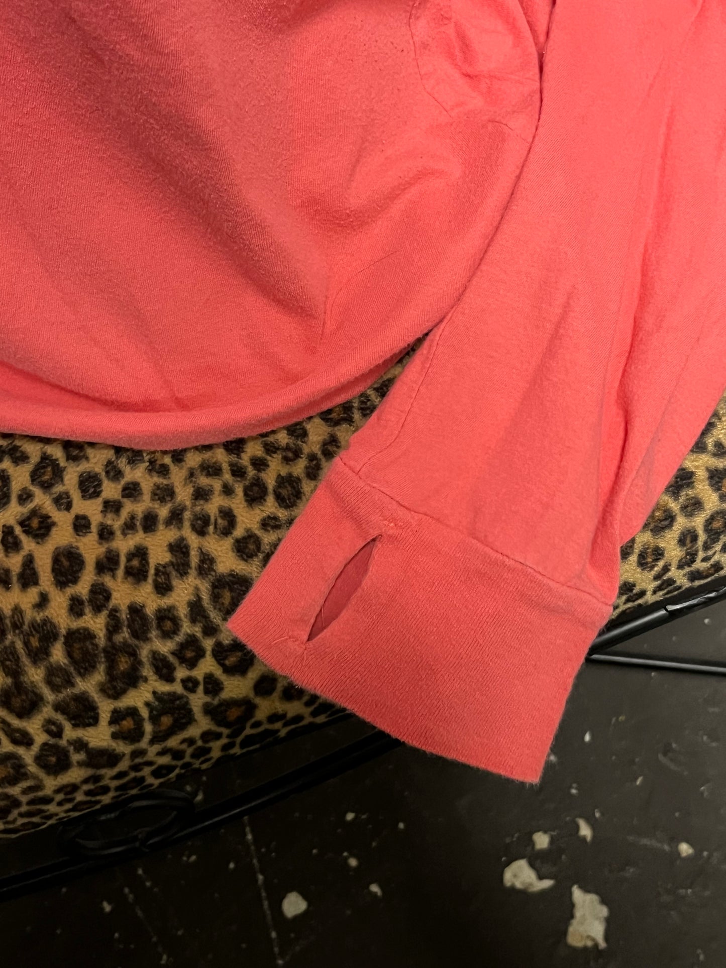 XL - Harley Davidson Pink Graphic Long Sleeve Top