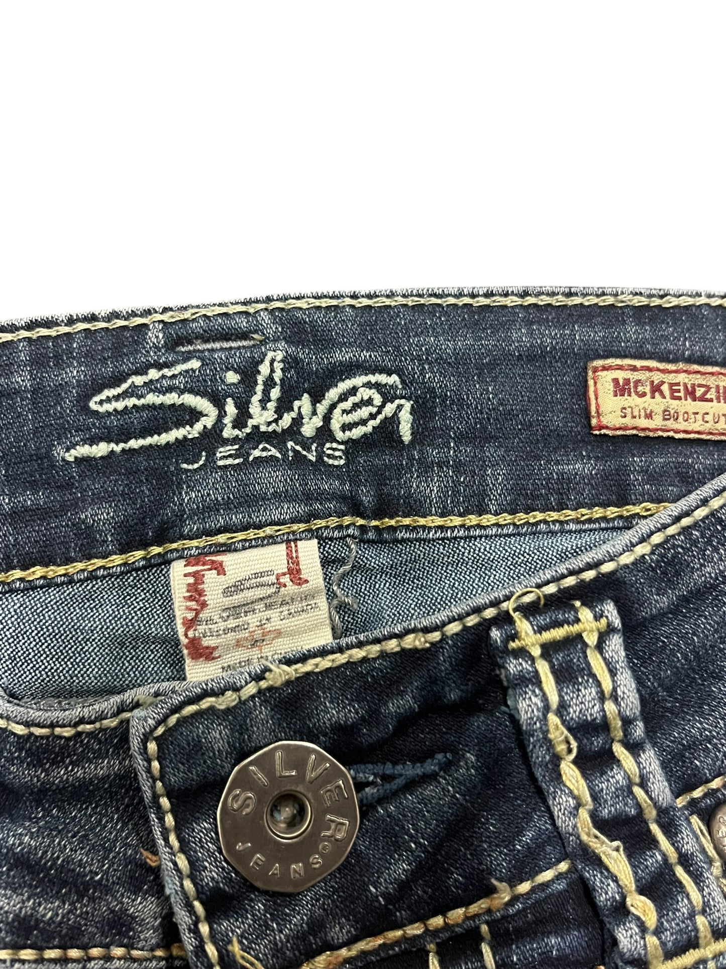 27" - Silver 2000s Slim Bootcut Jean