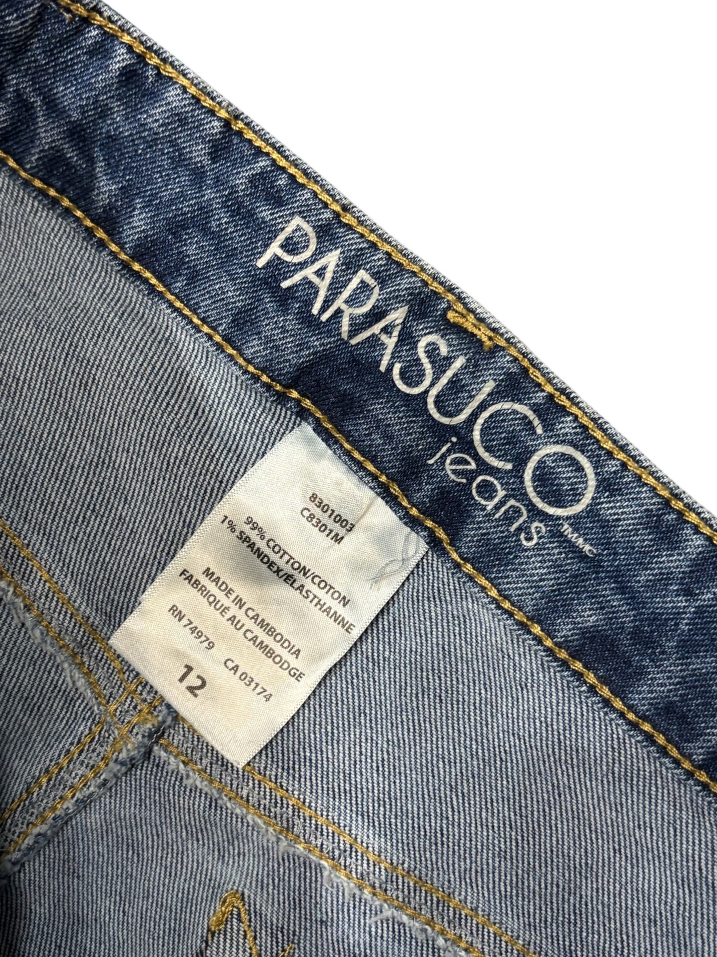 SZ 12 - Parasuco Straight Leg Jeans