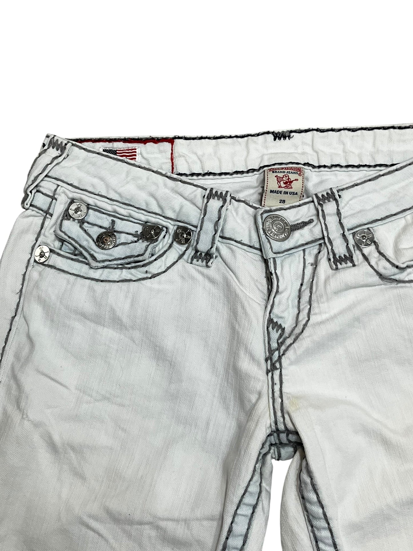 28" - True Religion 2000s Julie Super T Jeans