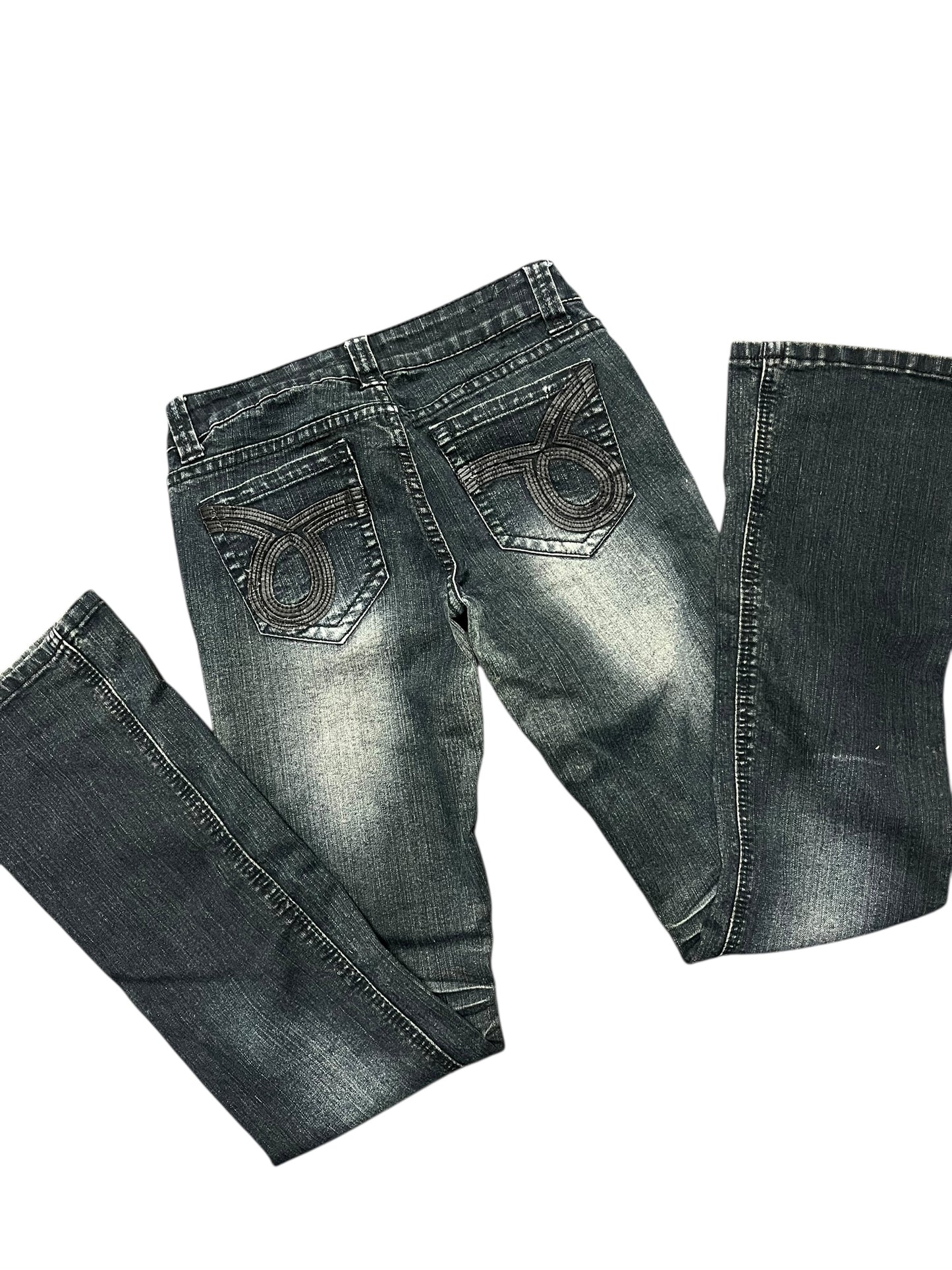 SZ 5 -Tokyo 2000s Low-Rise Flared Jean