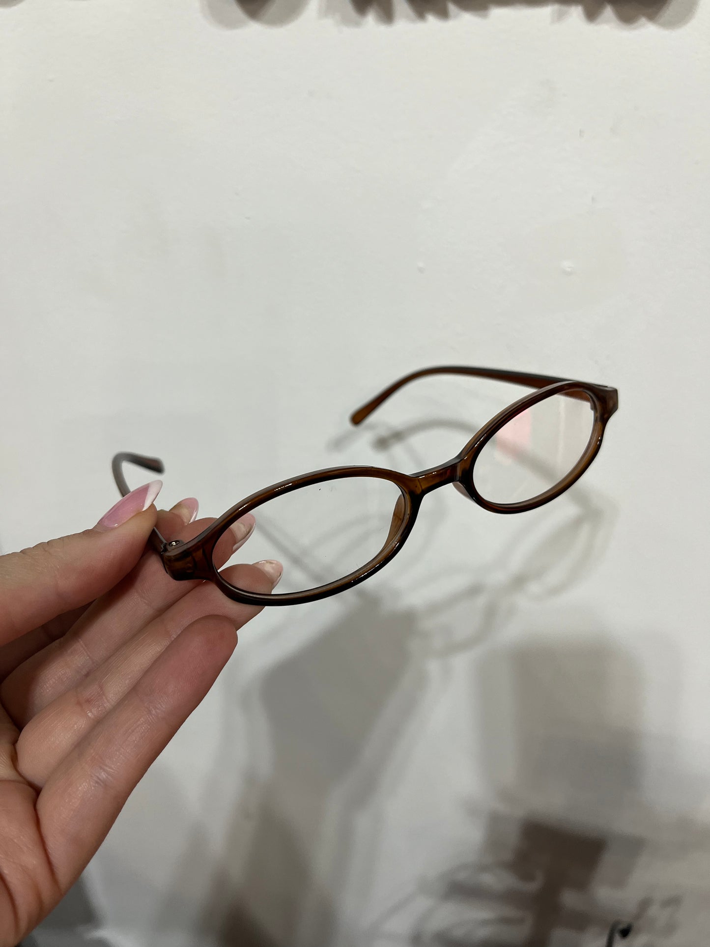 Faux Glasses - Oval Frame