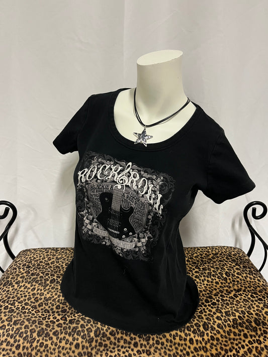 L - Rock & Roll Festival Graphic Top