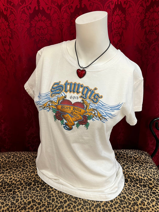 XL - Sturgis 00s Biker Graphic Top