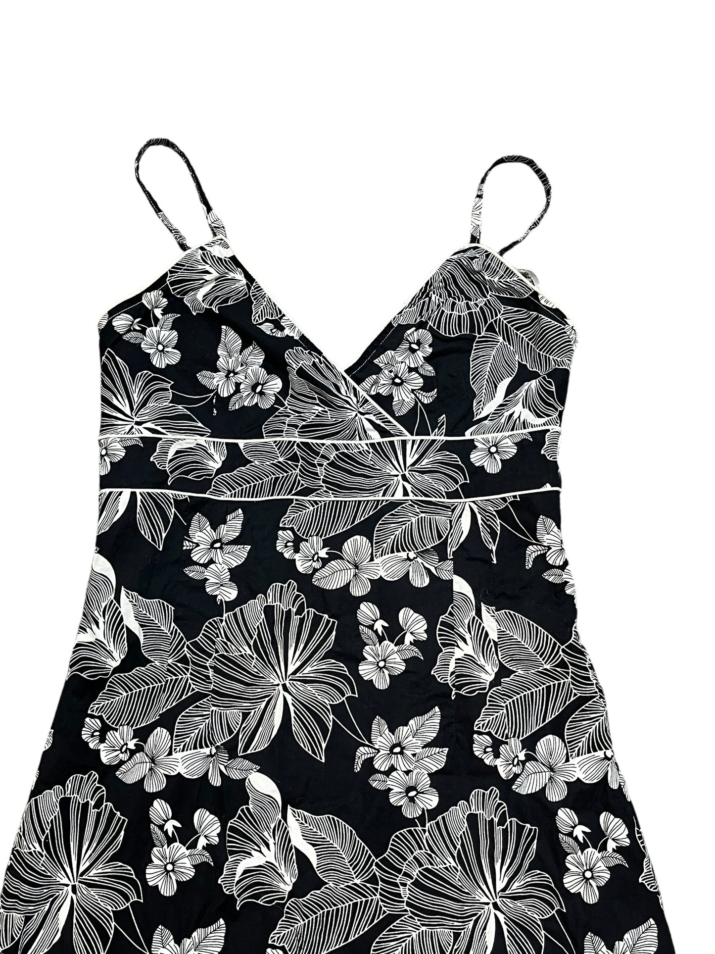 S - Typhany Y2K Floral Midi Dress