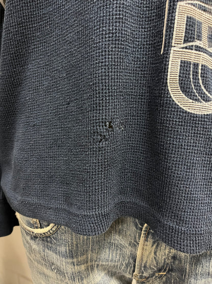 L - Ecko Unltd. Y2K Graphic Waffle Thermal Long Sleeve