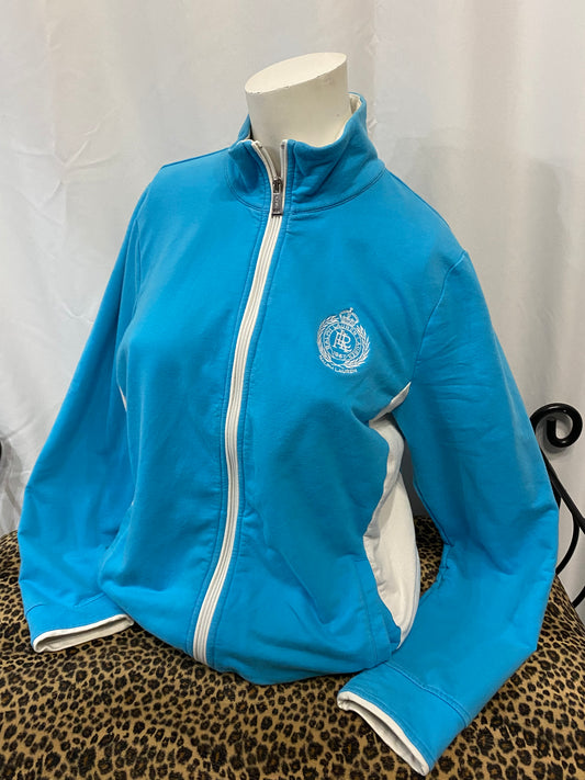L - Ralph Lauren Active 2000s Track Zip Up