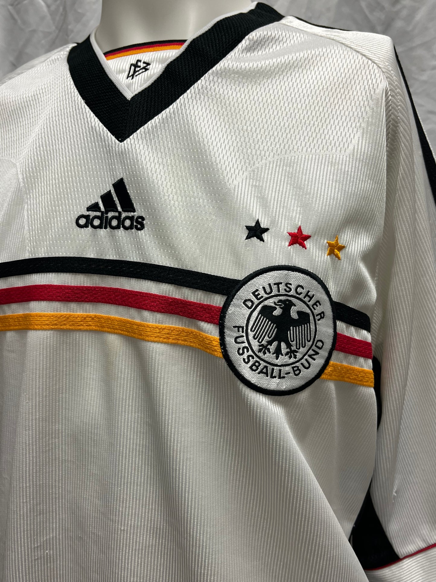 L - Adidas Germany National Soccer Jersey 2004-2006