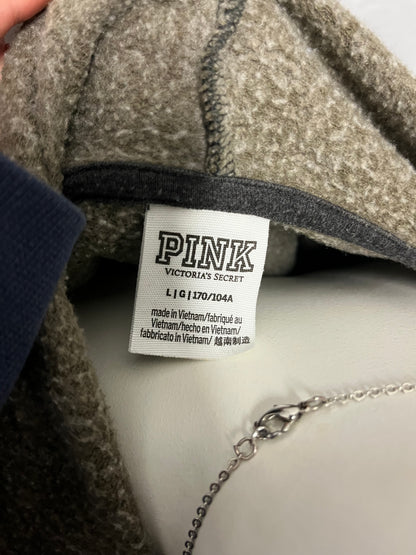 L - Victoria's Secret Pink Camouflage Zip Hoodie