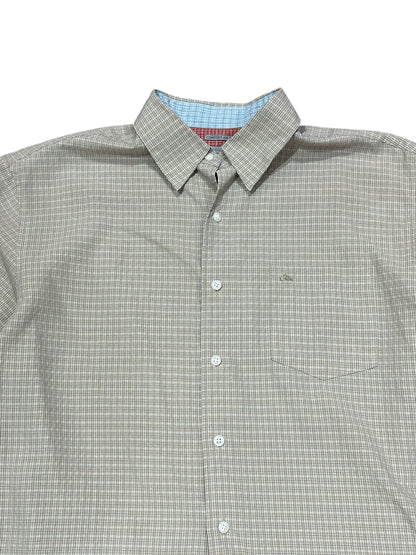 M - Quiksilver Y2K Plaid Button Down