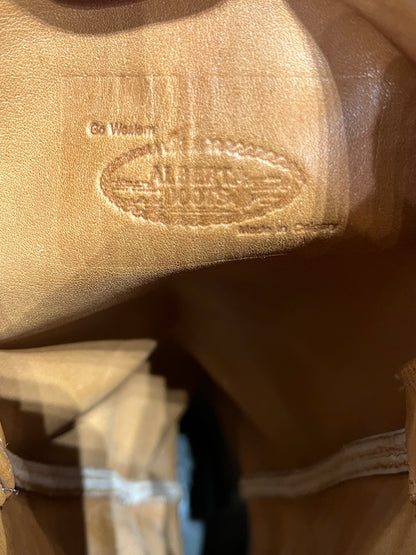 SZ 6.5 - Alberta Boot Tan Leather Cowgirl Boots