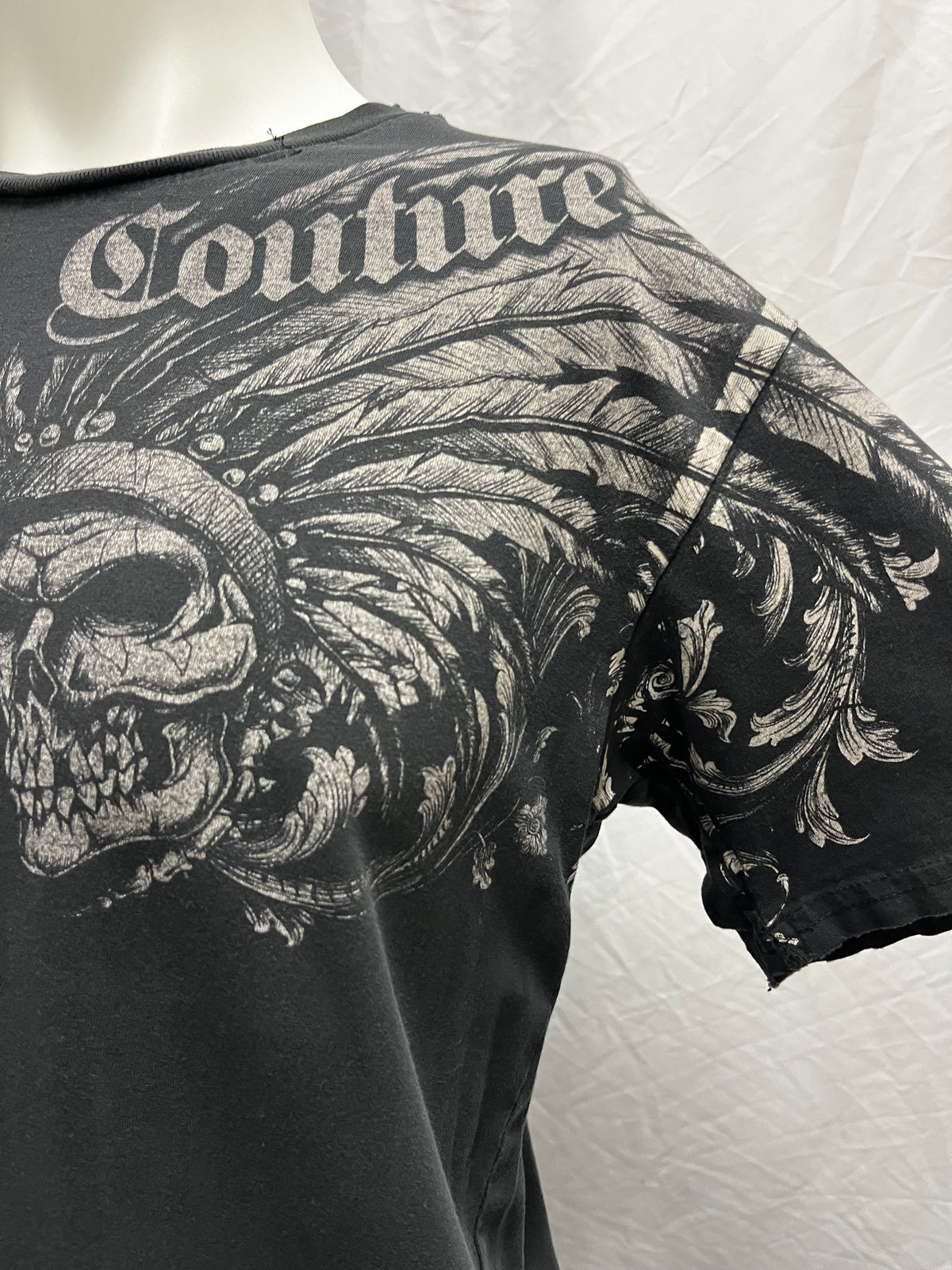 L - Xtreme Couture Y2K Gothic Graphic Tee