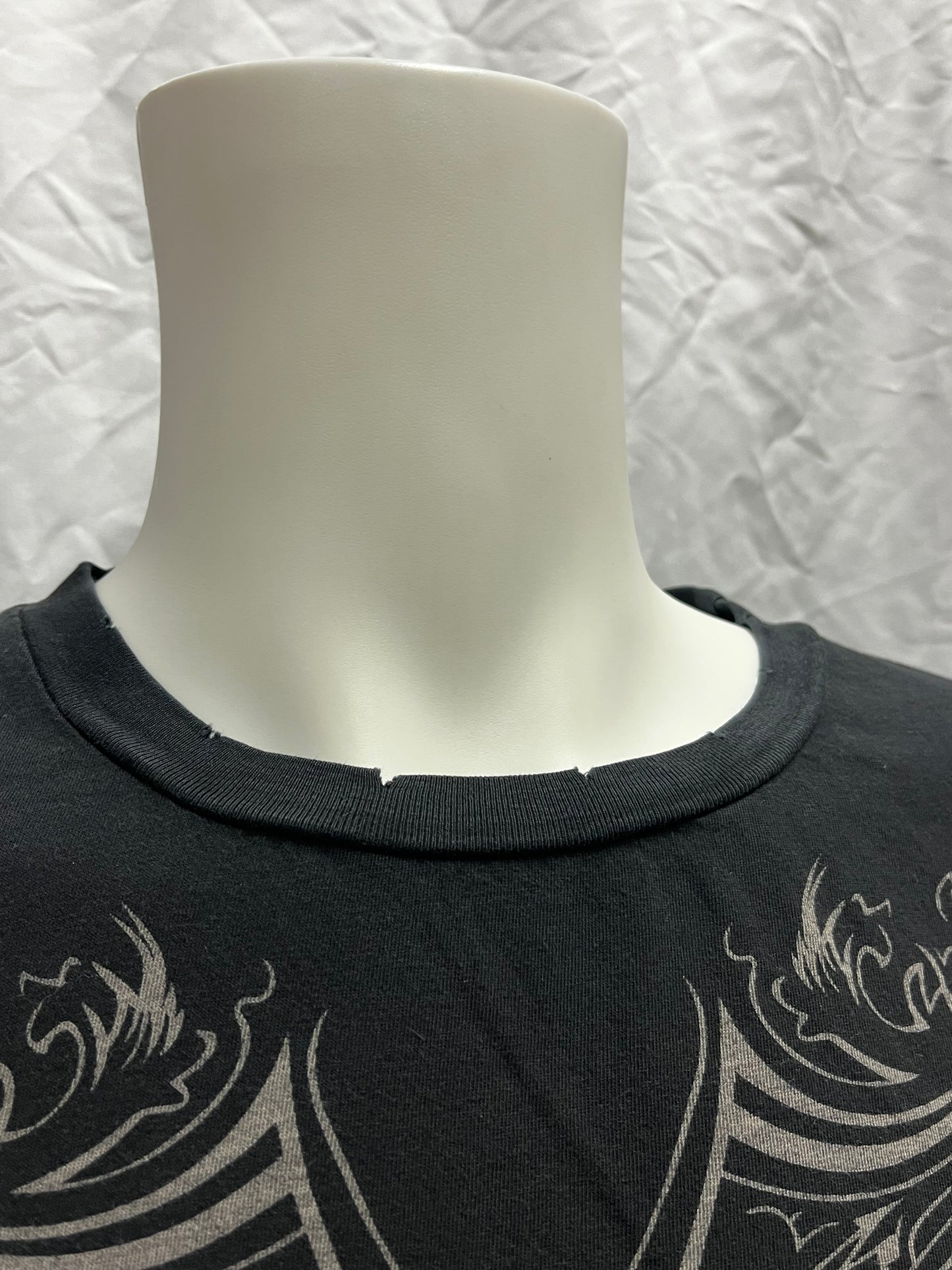 XL - Affliction Y2K Gothic Rhinestone Graphic Tee