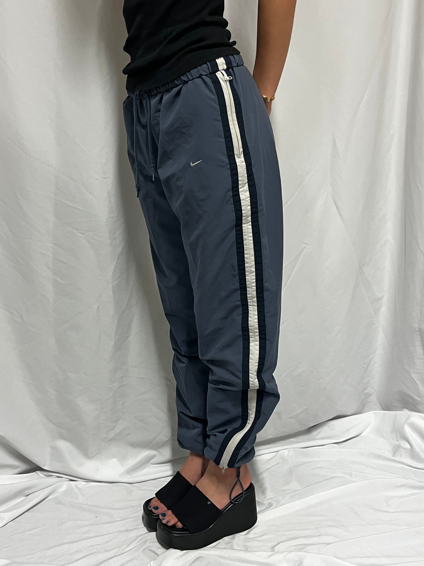 S - Nike 2000s Sewn Swoosh Insulated Wind Pant