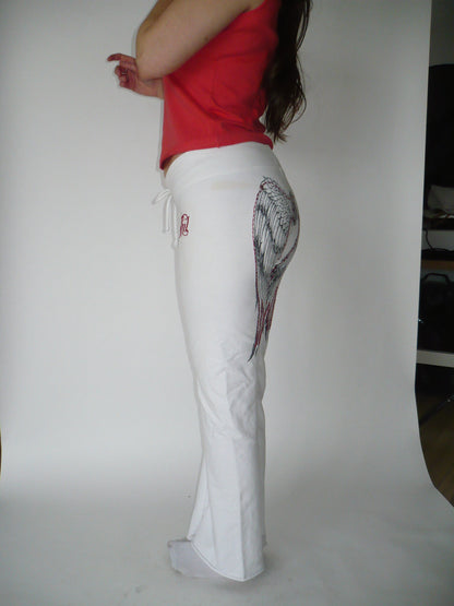 Sinful Y2K Wings Drawstring Sweatpants