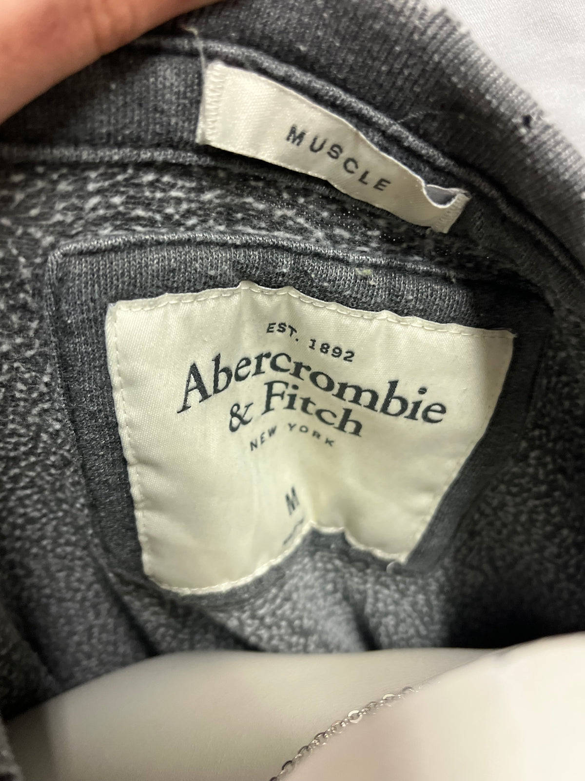 M - Abercombie & Fitch Grey Sweatshirt