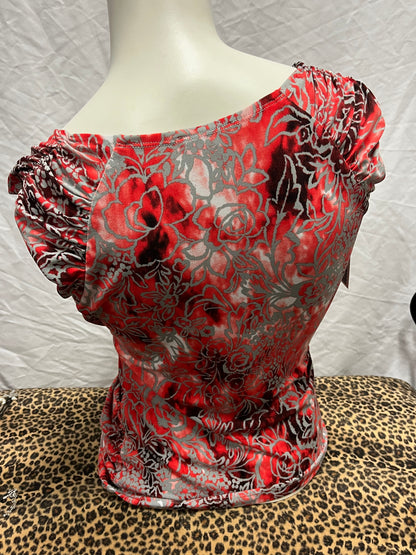 S - Proportion Petite Y2K Wrap Style Blouse
