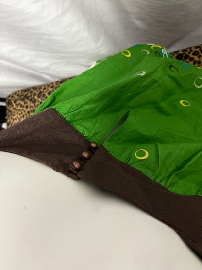 XL - 725 Originals Y2K Green Blouse