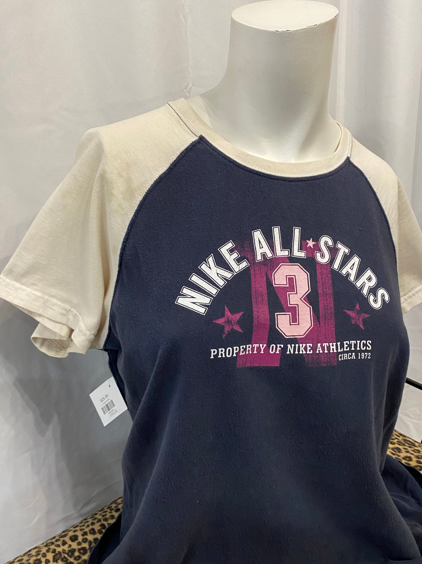 L - Nike All Star 2000s Raglan Graphic Top